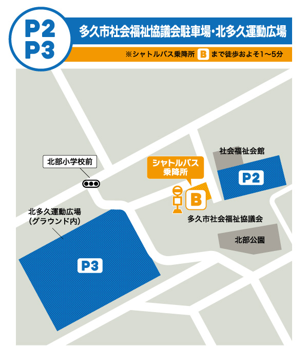 P2.3 多久市社会福祉協議会駐車場・北多久運動広場