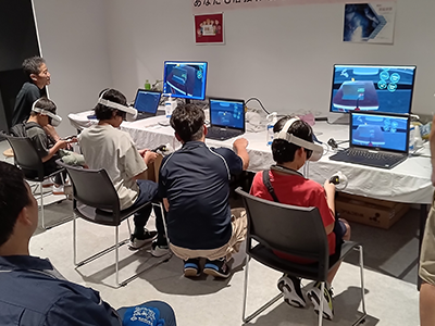 バーチャル溶接体験