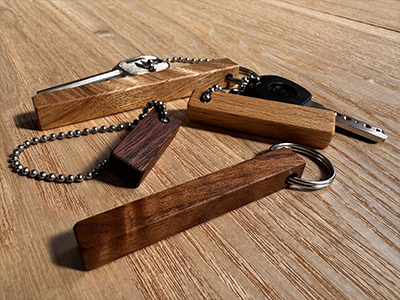 家具のカケラでミニキーホルダーをつくろう！